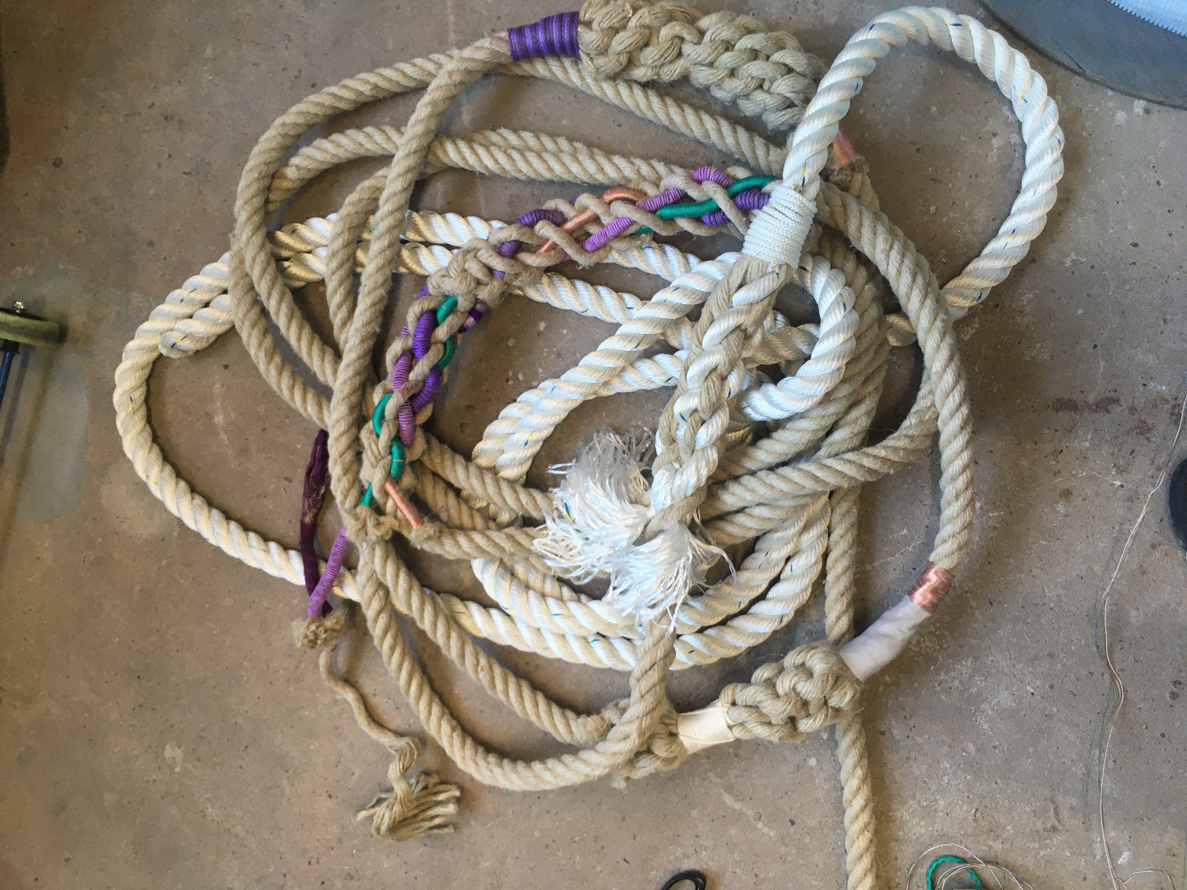 expérimentations avec du tissu réfléchissant