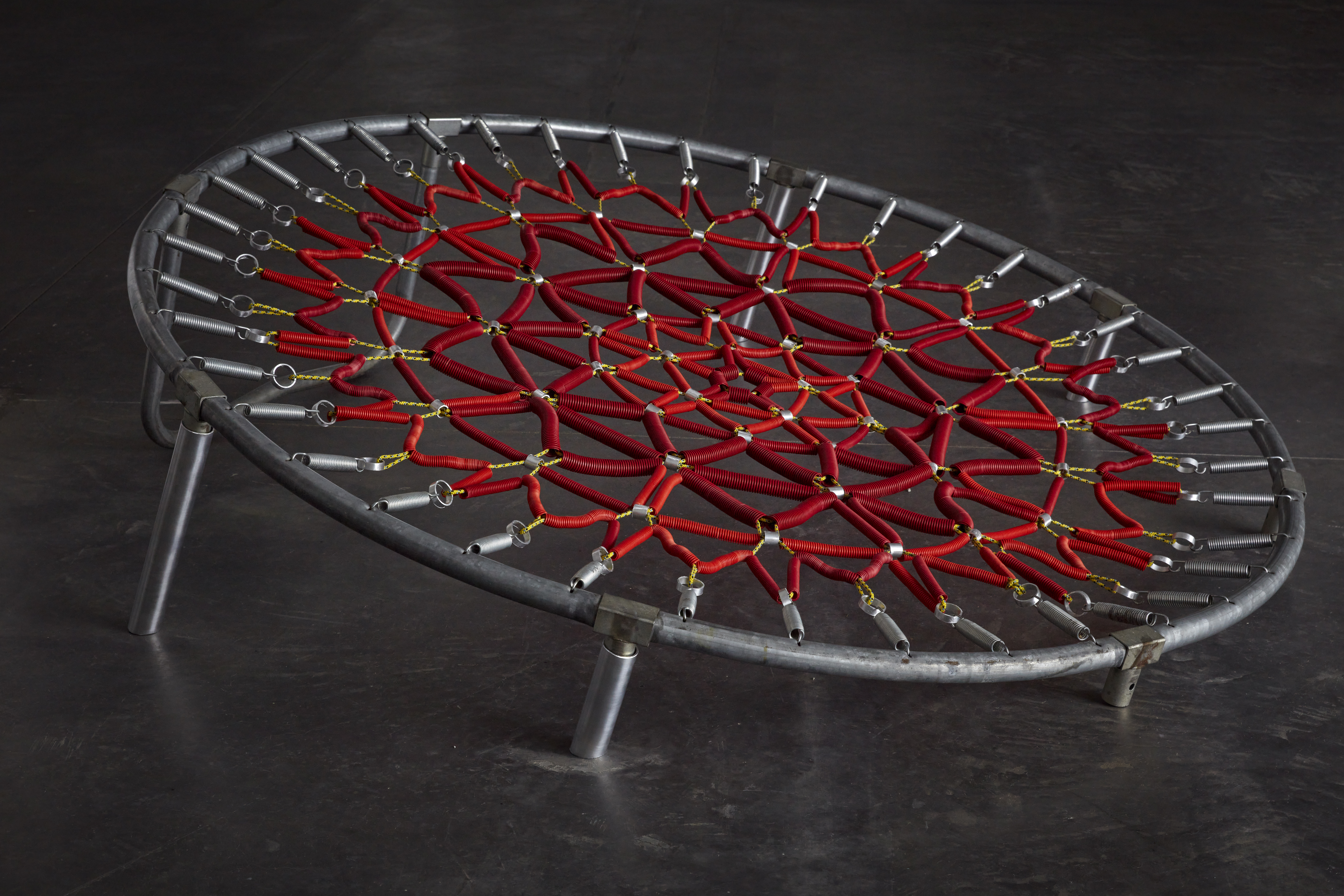 © Centre culturel Strombeek Grimbergen
installation des structures pour le programme de visionnage "Résilience" au studio S